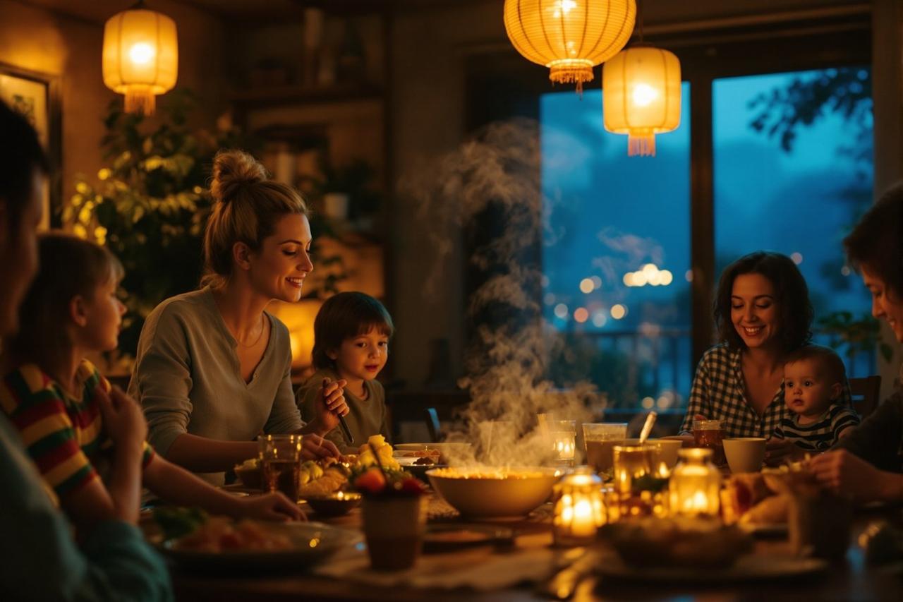 《灯火阑珊处》经典场景 面馆里的那盏灯